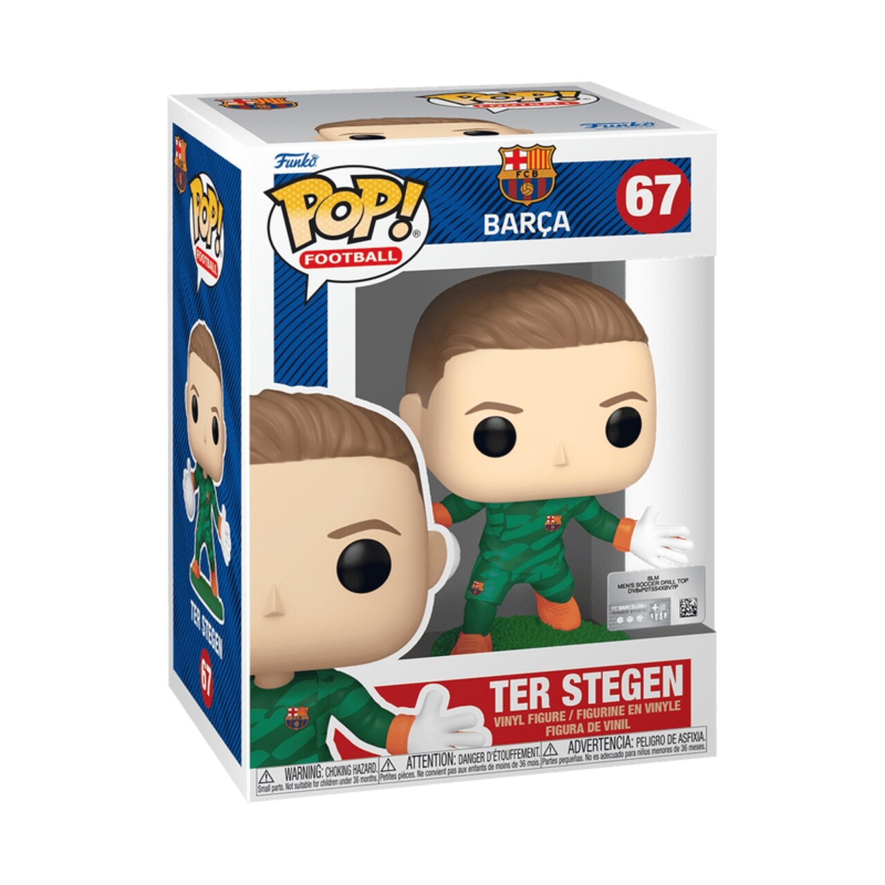 FC Barcelona Marc-André ter Stegen Funko Pop! Vinyl Figure #67